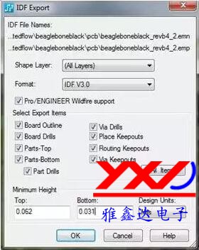 圖 6：可以在 PCB 設計工具（此示例為 PADS）中設置參數(shù)